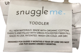 Shop Snuggle Me Organic Sensory Toddler Lounger, Birch at GoodBuy Gear