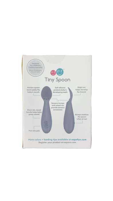 Shop ezpz Tiny Spoon, Sage, 4+ months at GoodBuy Gear