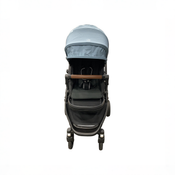 Shop Mockingbird Single 3.0 Stroller, 2025, Charcoal with Penny Leather, Stone Blue at GoodBuy Gear