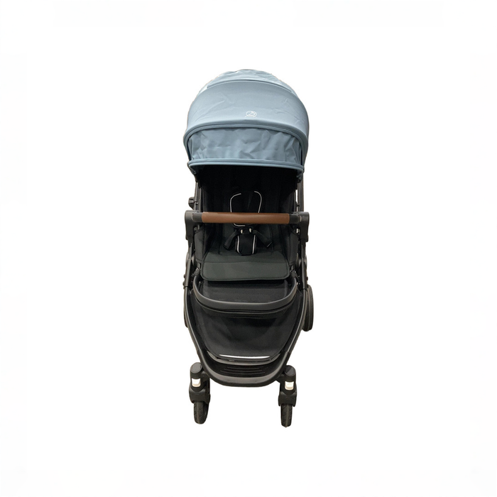 Shop Mockingbird Single 3.0 Stroller, 2025, Charcoal with Penny Leather, Stone Blue at GoodBuy Gear