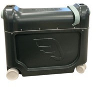 Shop Stokke JetKids BedBox + Crew Backpack Travel Bundle, Midnight Gray at GoodBuy Gear