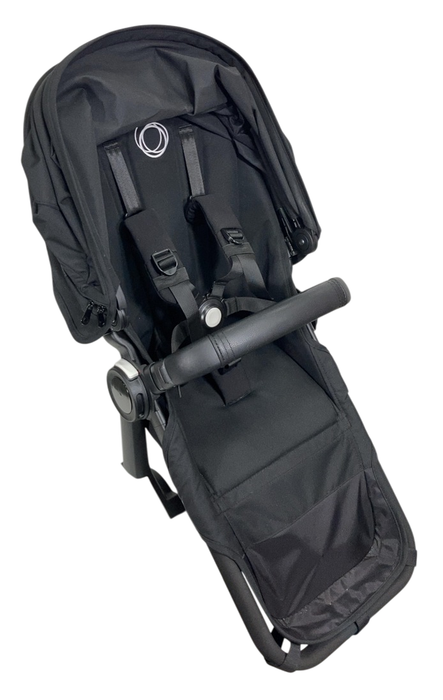 Shop Bugaboo Donkey 5 Duo Extension Set, 2024, Black, Midnight Black, Midnight Black, with Canopy at GoodBuy Gear