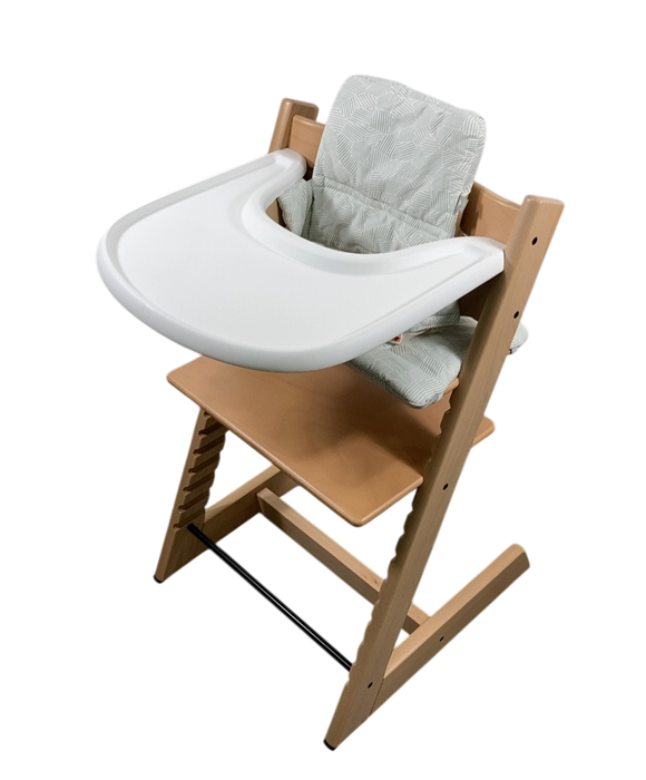 Shop Stokke Tripp Trapp Complete High Chair, Mosaic Green, Natural at GoodBuy Gear