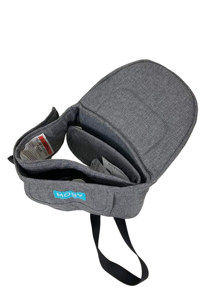 Moby 2in1 Baby Carrier + Hip Seat, Grey