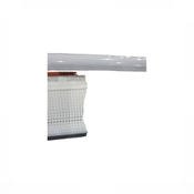 Shop Perma Child Safety Indoor/Outdoor Retractable Baby Gate, 33"x71", White at GoodBuy Gear