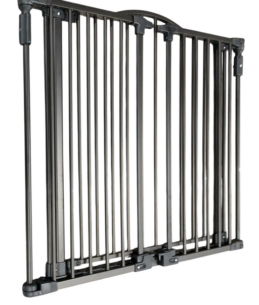 Shop Toddleroo By North States Deluxe Decor Safety Gate, Bronze at GoodBuy Gear