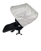 secondhand Bugaboo Donkey 5 Duo Extension Set, Black, Misty White, 2024