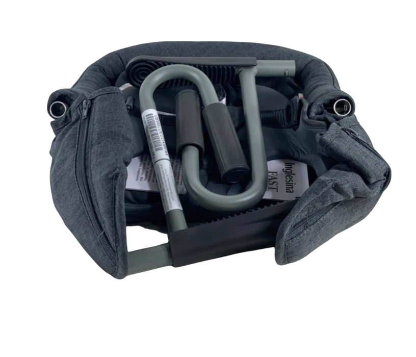 Shop Inglesina Fast Table Chair, Charcoal Gray Melange at GoodBuy Gear