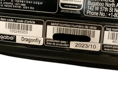 Shop Bugaboo Dragonfly Stroller Frame, 2023, Black at GoodBuy Gear