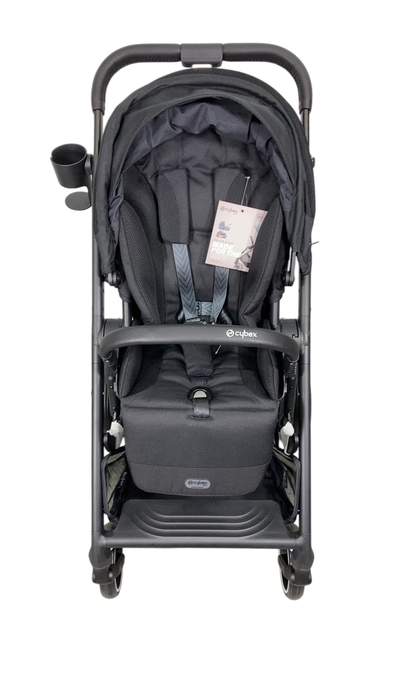 Shop Cybex Balios S Lux Stroller and Cot S Lux, Moon Black, 2024, Black Frame at GoodBuy Gear