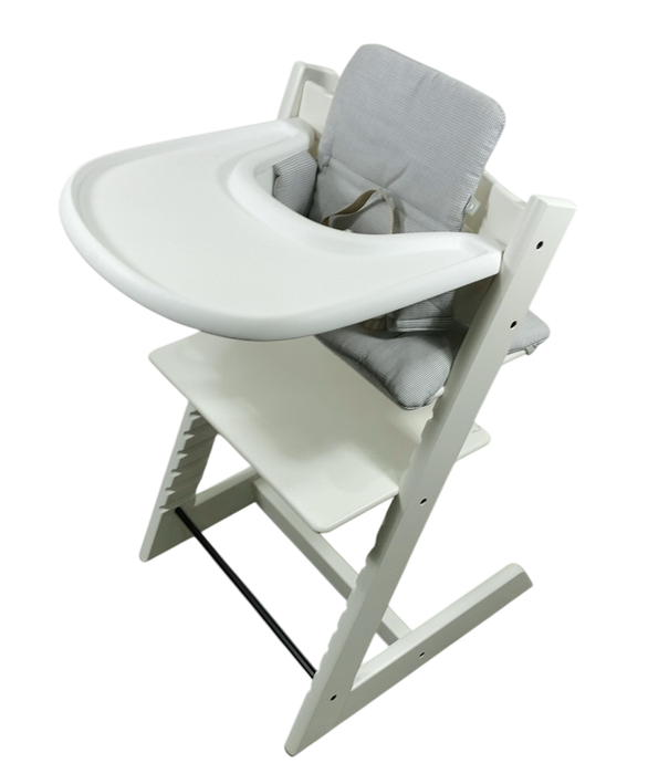 Stokke Tripp Trapp Complete High Chair, 2, Nordic Grey, White