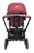 Shop Bugaboo Kangaroo Single To Double Stroller, 2024, Dark Cherry at GoodBuy Gear