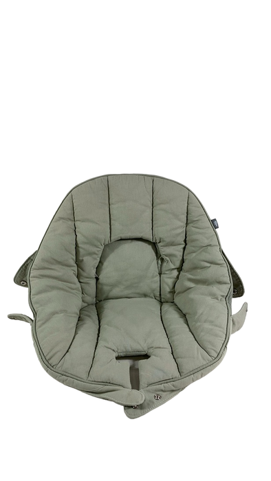 Shop Lalo High Chair with Infant Kit, Sage, Sage, Natural Wood at GoodBuy Gear