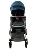 Shop Mockingbird Single to Double 2.0 Stroller, 2024, Sea, Silver With Penny Leather, Windowpane at GoodBuy Gear
