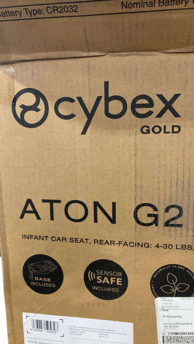 Shop Cybex Aton G2 Infant Car Seat with Load Leg Base, Moon Black, 2025 at GoodBuy Gear
