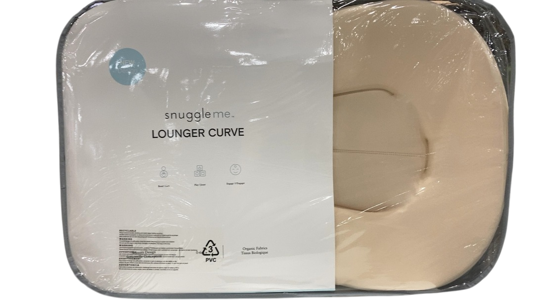 Shop Snuggle Me Organic Lounger Curve, Natural at GoodBuy Gear