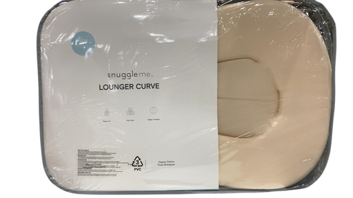 Shop Snuggle Me Organic Lounger Curve, Natural at GoodBuy Gear