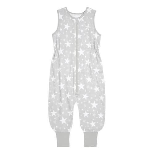 Shop Halo Toddler SleepSack Wearable Blanket, 12-24 Months, Cotton, Grey In the Stars, TOG 1.0 at GoodBuy Gear