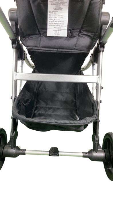 Shop Mockingbird Single to Double 2.0 Stroller, 2024, Black, Silver With Penny Leather, Watercolor Drops at GoodBuy Gear