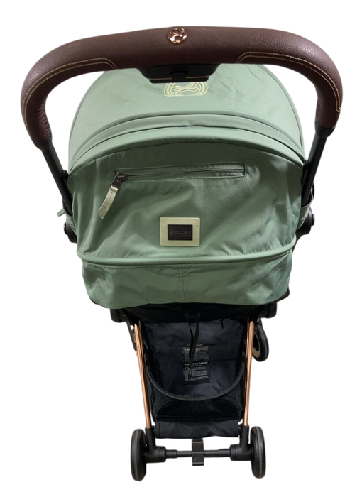 Shop Cybex Coya Stroller, 2023, Chrome, Leaf Green at GoodBuy Gear