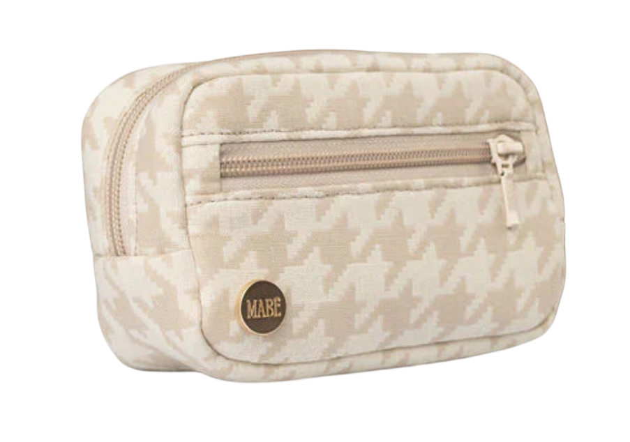 Shop Mabē Monarch Accessory Bag, Houndstooth at GoodBuy Gear