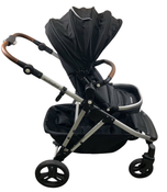 Shop Mockingbird Single to Double 2.0 Stroller, 2024, Black, Silver With Penny Leather, Watercolor Drops at GoodBuy Gear