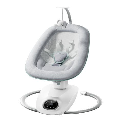 Shop Momcozy CocoSway 3D Baby Swing, Grey at GoodBuy Gear