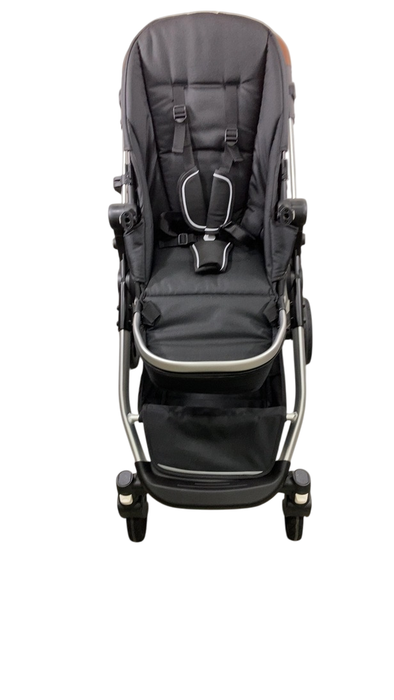Shop Mockingbird Single to Double 2.0 Stroller, 2024, No Canopy, No Canopy, Silver With Penny Leather at GoodBuy Gear
