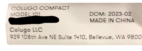 Shop Colugo Compact Stroller, 2023, Cool Grey at GoodBuy Gear