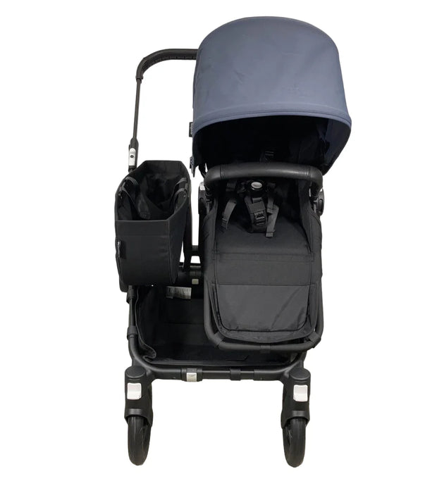 Shop Bugaboo Donkey 5 Mono Stroller, Black, Stormy Blue, Stormy Blue, 2025 at GoodBuy Gear