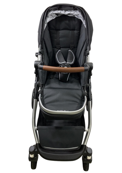 Shop Mockingbird Single to Double 2.0 Stroller, 2025, Black, Silver With Penny Leather, Windowpane at GoodBuy Gear