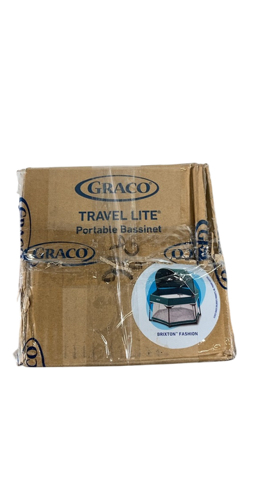 Shop Graco Travel Lite Portable Bassinet, Brixton Fashion at GoodBuy Gear