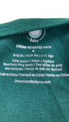 Shop Dreamland Weighted Sleep Sack, 6-12 Months, Forest Green at GoodBuy Gear