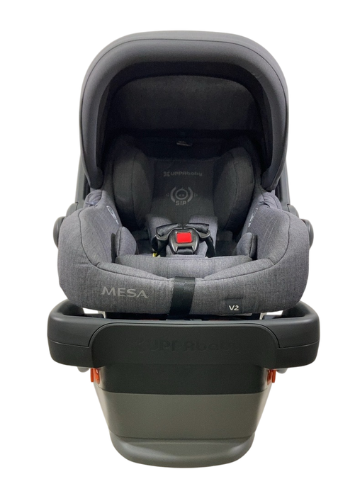 Shop UPPAbaby MESA V2 Infant Car Seat, 2024, Greyson (Charcoal Melange) at GoodBuy Gear