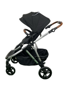 Shop Mockingbird Single to Double 2.0 Stroller, Black, Windowpane, Silver With Penny Leather, 2024 at GoodBuy Gear