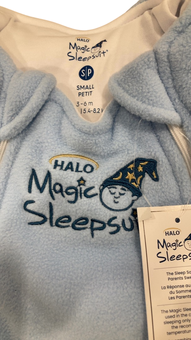 Shop Halo Baby Merlin's Magic Sleepsuit, Blue, Micro-fleece, Small (12-18lbs) at GoodBuy Gear