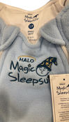 Shop Halo Baby Merlin's Magic Sleepsuit, Blue, Micro-fleece, Small (12-18lbs) at GoodBuy Gear