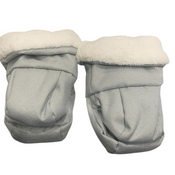 Shop UPPAbaby Cozy Handmuffs, Savannah (Pearl Gray Jacquard) at GoodBuy Gear