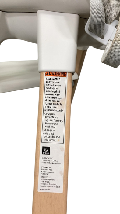 Shop Stokke Clikk High Chair, White at GoodBuy Gear