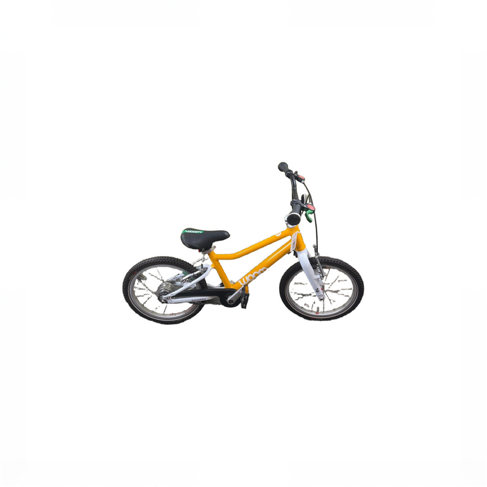 Shop Woom ORIGINAL 3 Bike "16, AUTOMAGIC, Sunny Orange at GoodBuy Gear