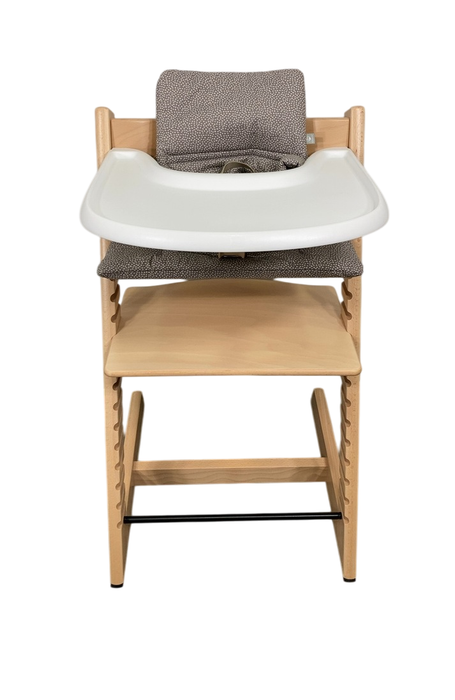 Shop Stokke Tripp Trapp Complete High Chair, 1, Dots Grey, Natural at GoodBuy Gear