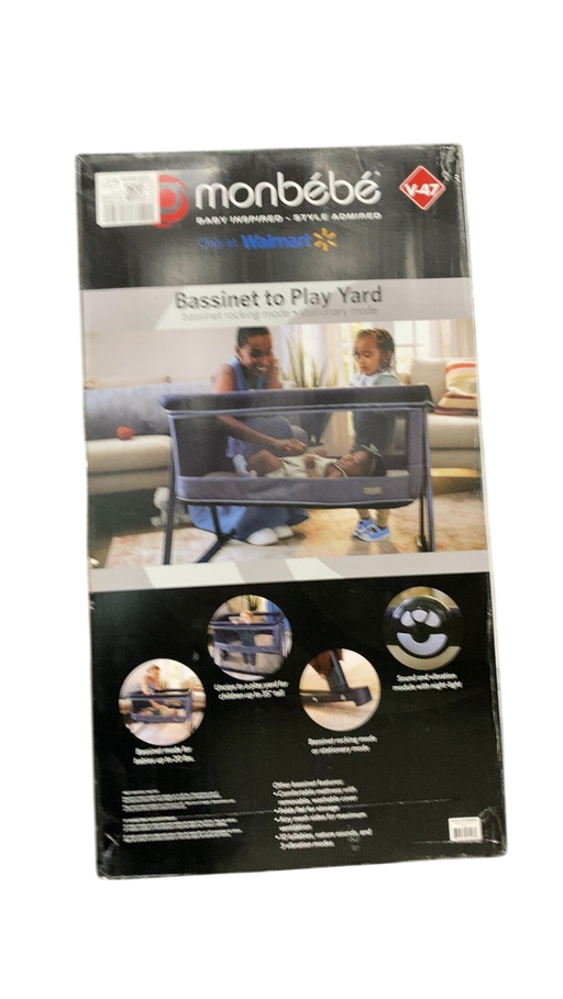 Shop Monbebe Rocking Baby Bassinet to Playard, Astros at GoodBuy Gear