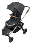 Shop Mockingbird Single to Double 2.0 Stroller, 2024, Black, Silver With Penny Leather, Windowpane at GoodBuy Gear
