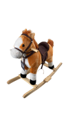 Shop Qaba Kids Plush Ride On Rocking Horse Chair With Nursery Rhyme Sounds at GoodBuy Gear