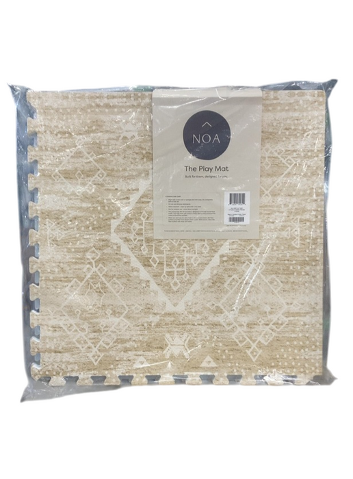 Shop House of Noa Little Nomad Play Mat, Ula, 4x6, Straw at GoodBuy Gear