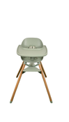 Shop Lalo High Chair with Infant Kit, Sage, Sage, Natural Wood at GoodBuy Gear