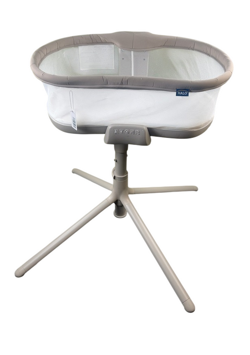 Shop Halo Bassinest Soothing Swivel Sleeper 3.0 Bassinet, Warm Grey at GoodBuy Gear