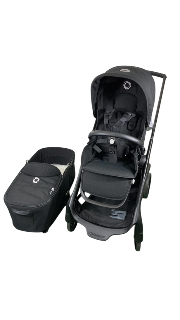 bugaboo dragonfly seat recline Bugaboo Dragonfly Bassinet and Seat Stroller, 2024, Black, Midnight Bl