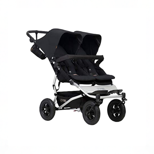 Shop Mountain Buggy Duet Double Stroller, 2021, Black at GoodBuy Gear