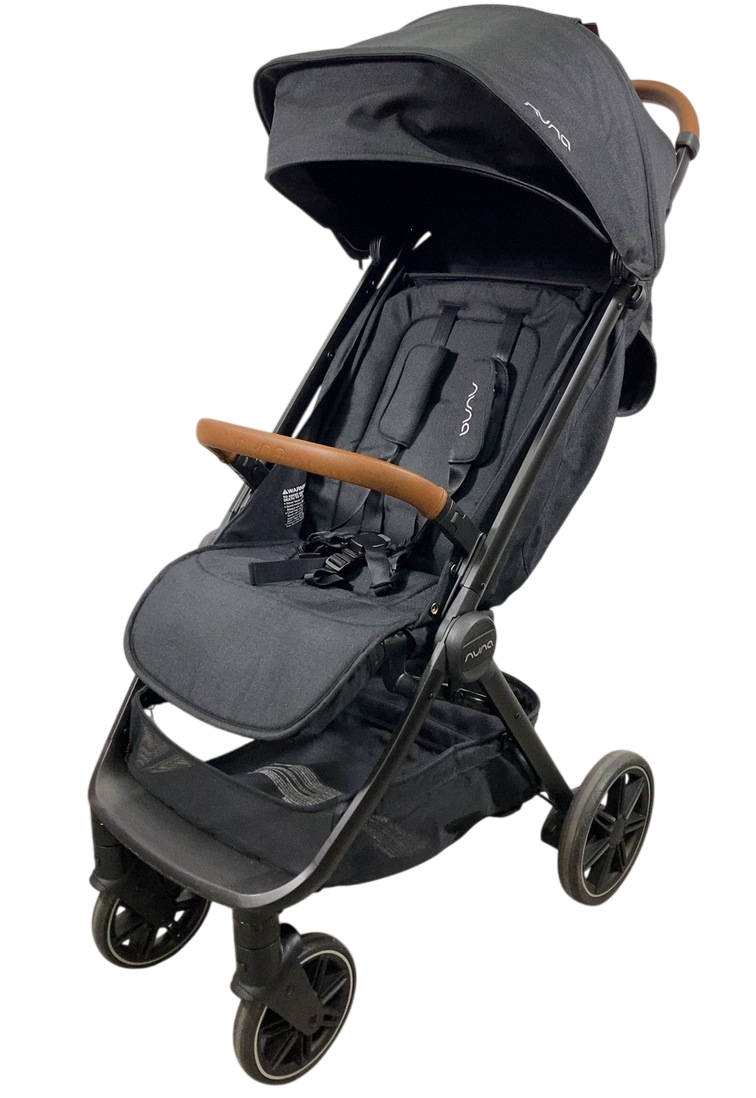 nuna trvl lx stroller - caviar Nuna Trvl LX Stroller, 2024, Caviar